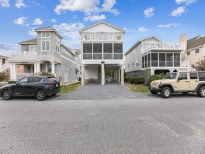 Exterior - Oceanview Beach House w/ Outdoor Lounges (Bethany Beach)