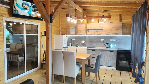 Private kitchen - Fully equipped beach cabin
At Camping Sozopol Eco (campsite) (Chernomorets)