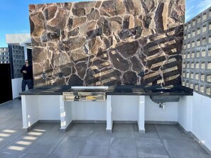 Terrace/patio - Apartment in Zona Dorada (Mazatlán)