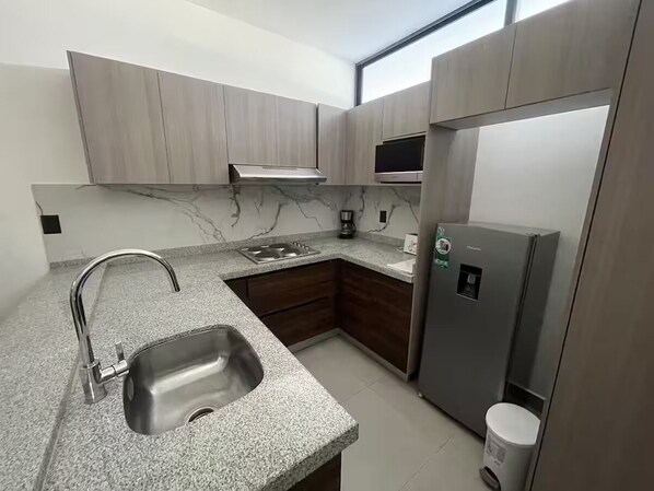 Microwave, oven, stovetop