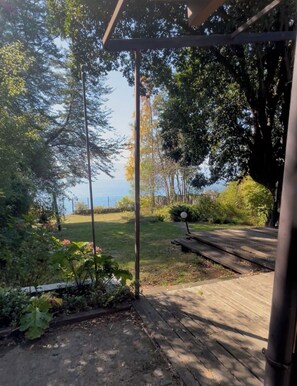 Terrace/patio - Puerta House Azul Beach Shore (Pucón)