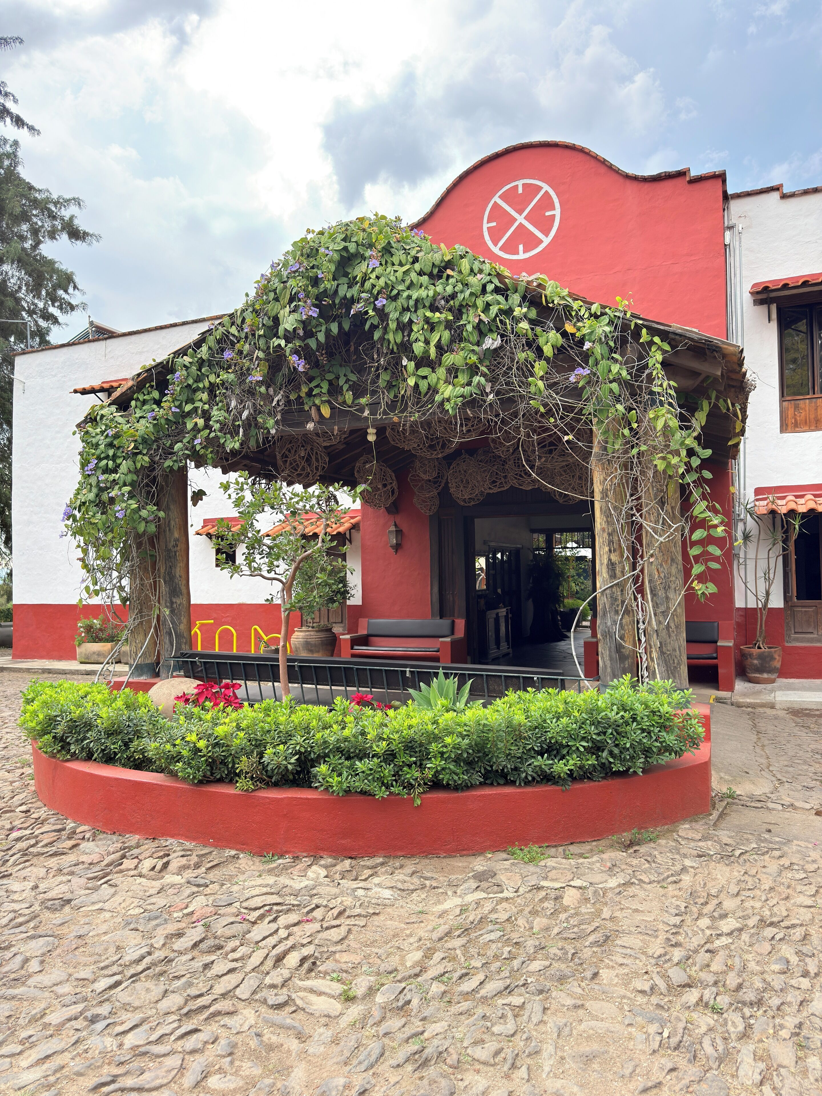 Façade de l’hébergement