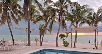 Casa del viento celestun
