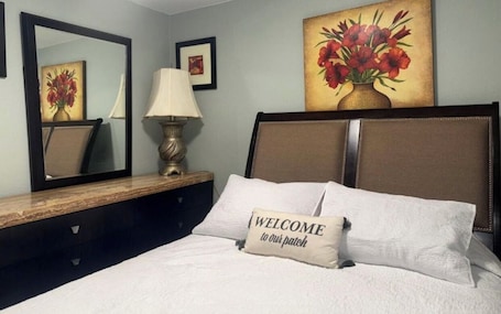 Apartamento Signature | Ropa de cama de alta calidad y ropa de cama. Anchors Way Inn