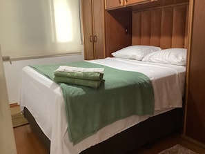 3 bedrooms, iron/ironing board, travel cot, WiFi