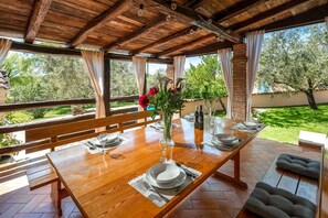 Outdoor dining - Villa Olga (Istria - Poreč) (Poreč)