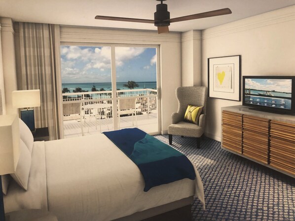 1 habitación, caja de seguridad en la habitación y escritorio 