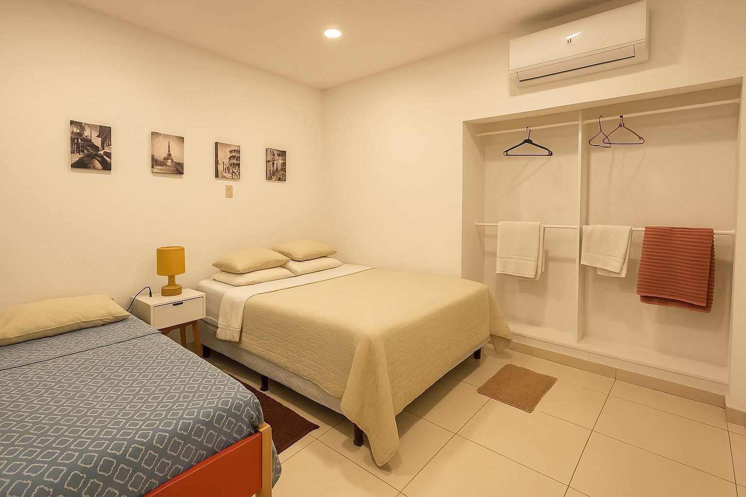 9 chambres, Wi-Fi, draps fournis