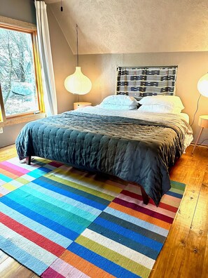 3 bedrooms, travel cot, WiFi, bed sheets - Design-forward Frio cabin with epic views & pool (Concan)