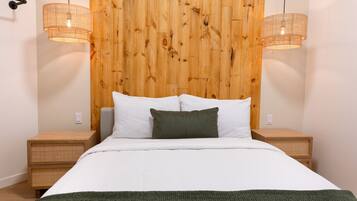 2 habitaciones, tabla de planchar con plancha, cuna de viaje y wifi