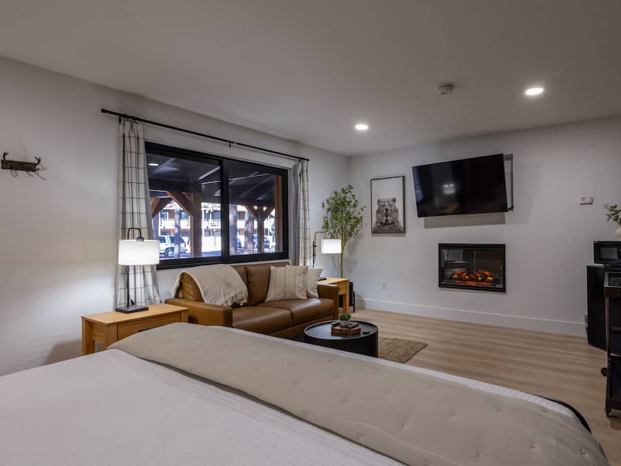 Deluxe-studiosuite - bjergudsigt | Individuelt design, individuel indretning