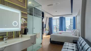 Family Triple Room, City View | View from room