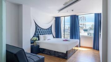 Junior Double or Twin Room, City View | View from room