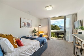 1 bedroom, WiFi, bed sheets - Lake View Lodge (Queenstown)