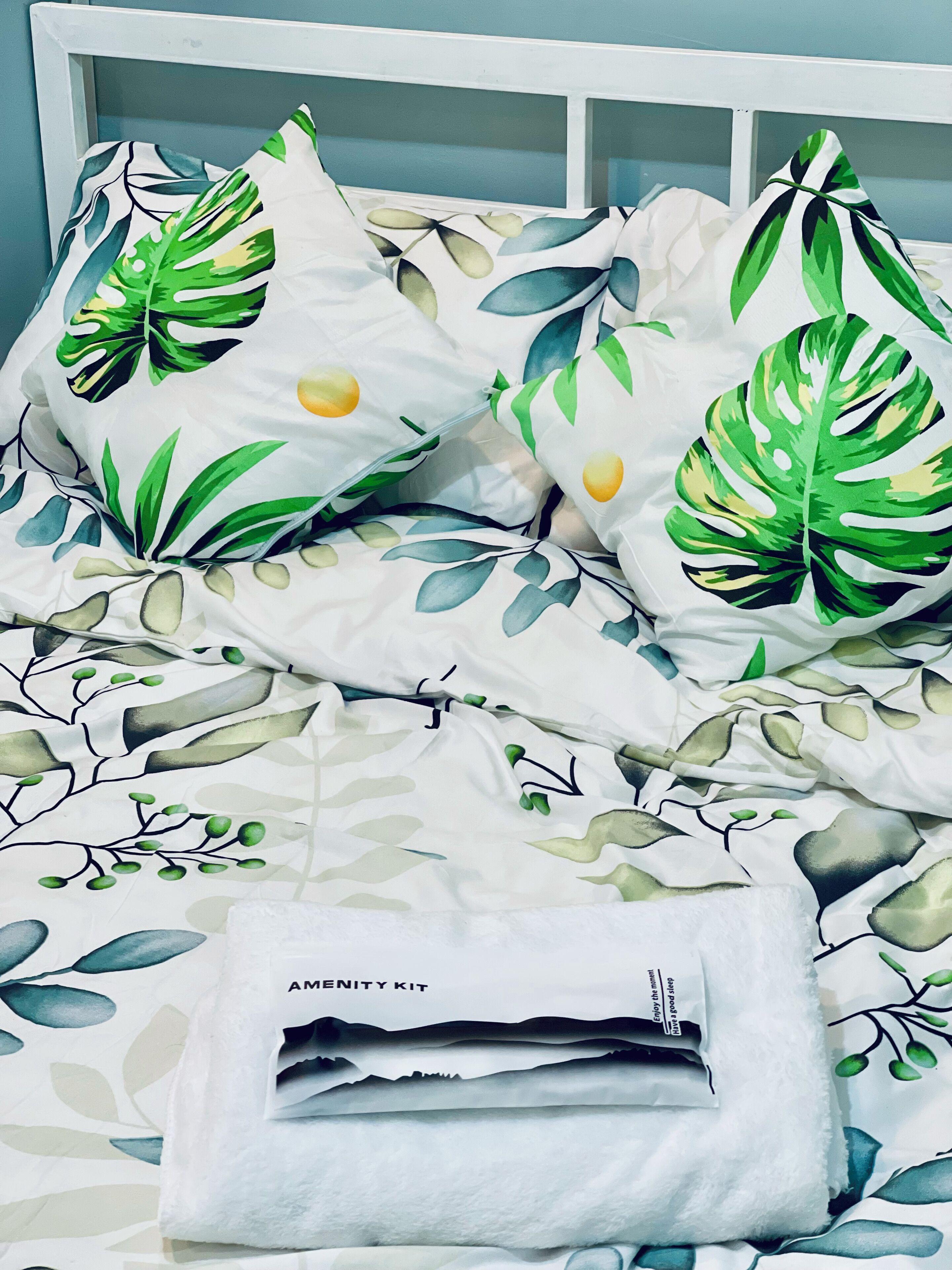 2 多间卧室、熨斗/熨衣板、WiFi、床单