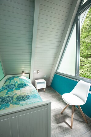 2 chambres, Wi-Fi gratuit, draps fournis