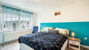 1 chambre, Wi-Fi gratuit, draps fournis