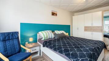 1 Schlafzimmer, kostenloses WLAN, Bettwäsche