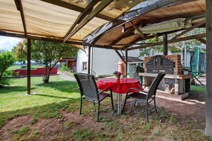 Opções para refeição ao ar livre