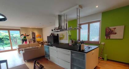 Appartement "Loft Mit Kamin Und Rempool" avec terrasse privée, jardin privé et Wi-Fi