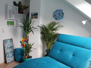 2 slaapkamers, een strijkplank/strijkijzer, gratis wifi, beddengoed