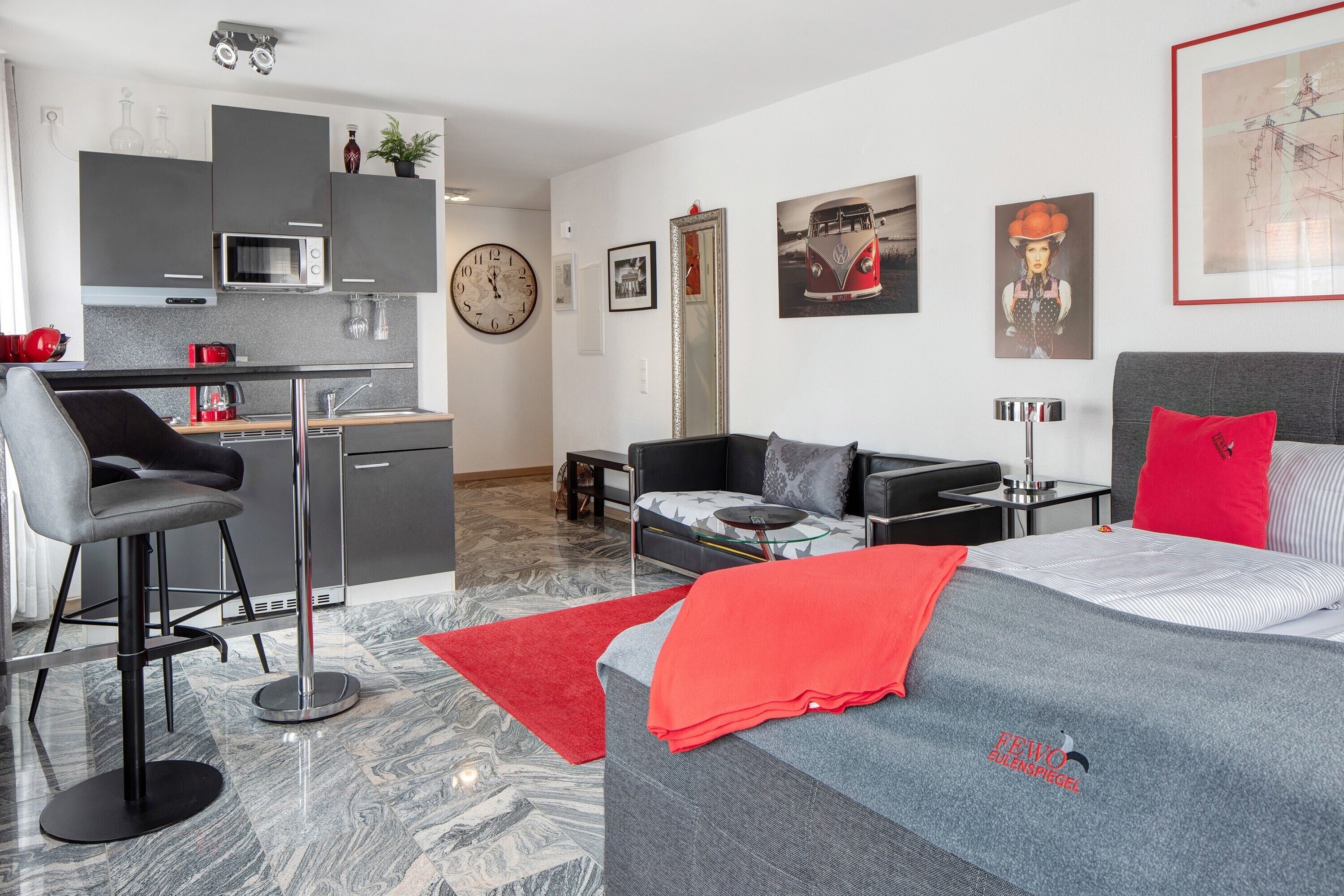 1 Schlafzimmer, kostenloses WLAN, Bettwäsche