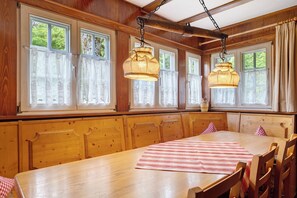 Dining - Holiday Home 'Sägerhäusle' with Mountain View (Feldberg)