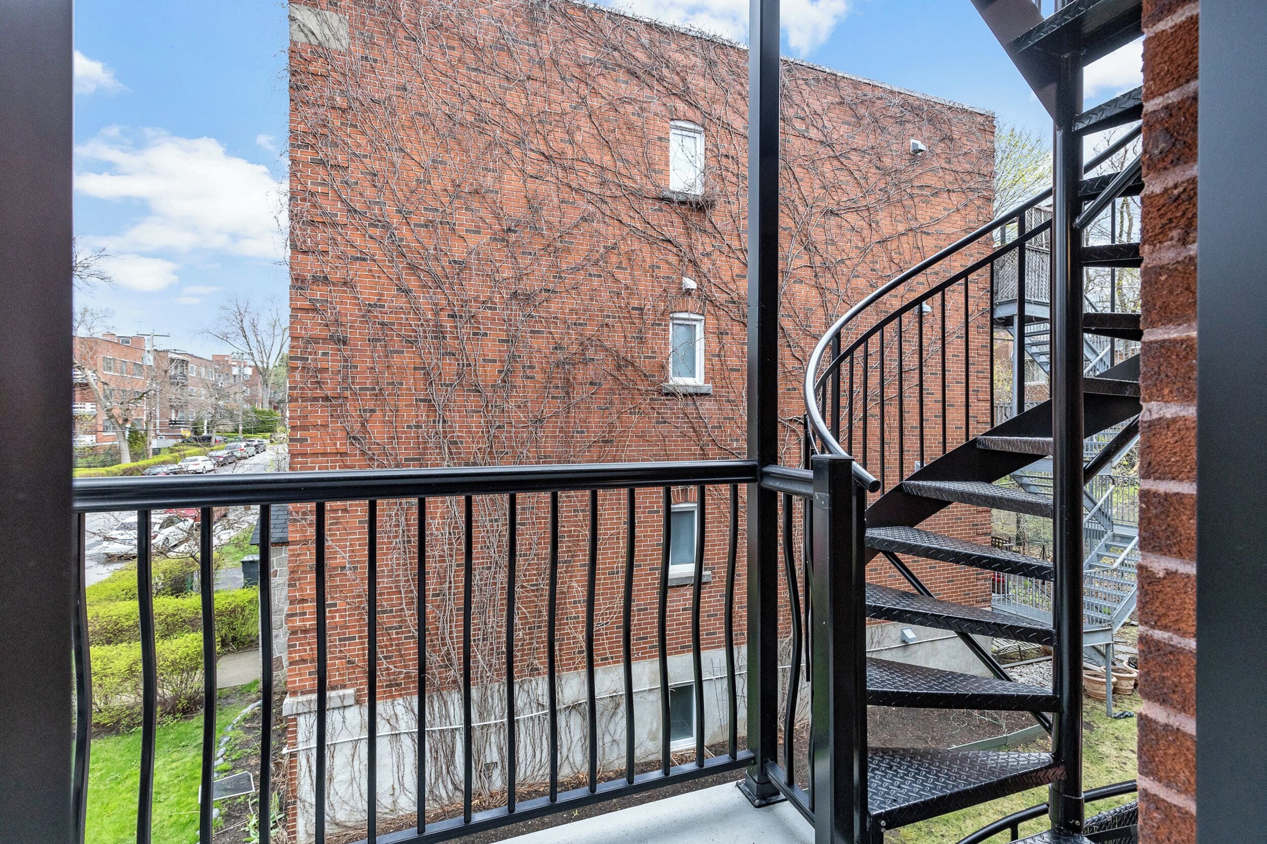 Condo supérieur, balcon | Terrasse/patio