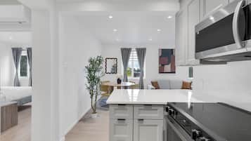 Appart'hÎtel Présidentiel, balcon | Cuisine privée