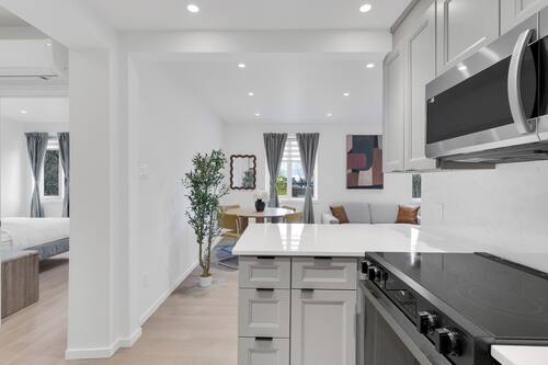 Presidential-Apartment, Balkon | Eigene Küche | Großer Kühlschrank, Mikrowelle, Ofen, Herdplatte