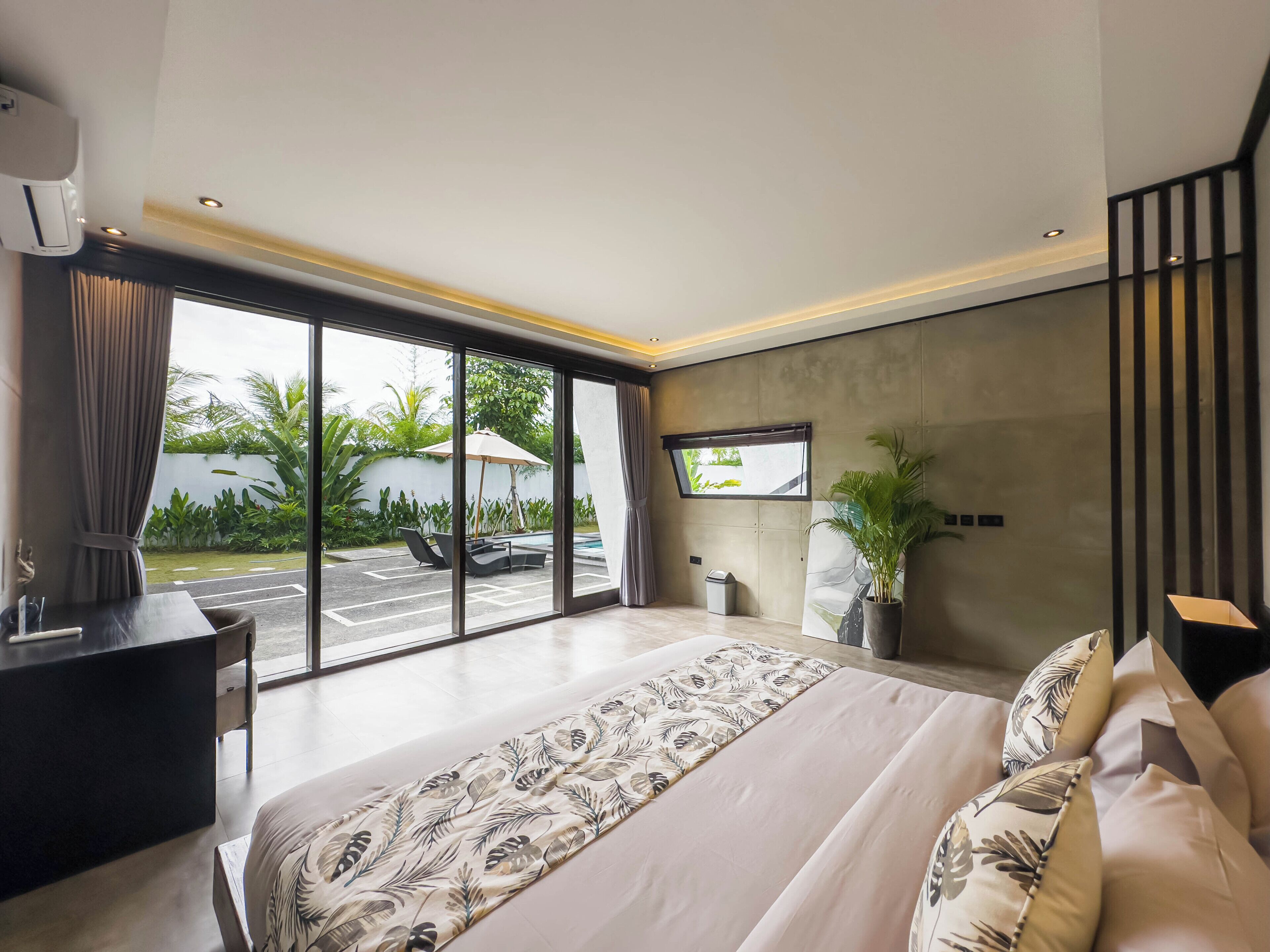 别墅, 2 间卧室, 泳池景观 | 办公桌、免费 WiFi