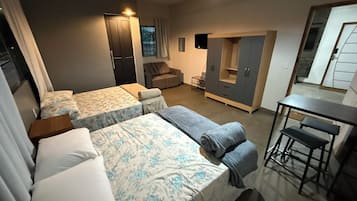 Family Double or Twin Room | Iron/ironing board, free WiFi