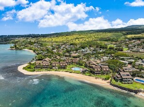 Beach nearby, sun loungers, beach towels - KHV 34 Direct Ocean Front Views 2BD Kahana Condo (Lahaina)