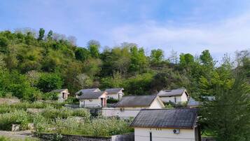 Blick von der Unterkunft