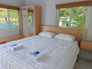 Standard Double Room, Balcony, Hill View | Free WiFi, bed sheets