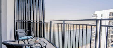 Appartement Deluxe, balcon, vue sur le canal | Balcon