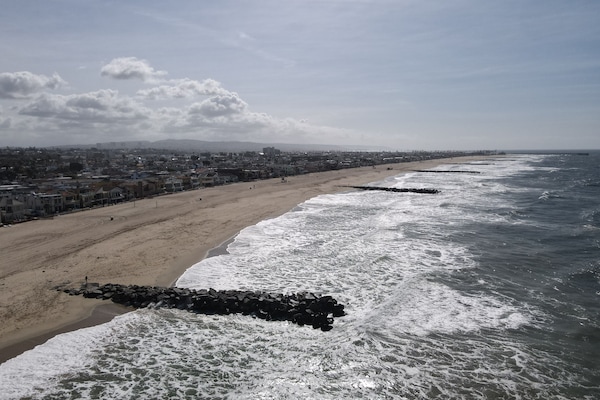 Espreguiçadeiras, toalhas de praia