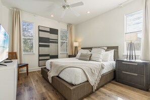 4 habitaciones, cuna de viaje, wifi gratis y ropa de cama 
