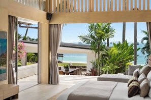 Smart TV, table tennis, books, stereo - Top 1% Beachfront 6BR Villa: FREE Chef, Car, Jet Skis, Direct Owner Price (koh samu)