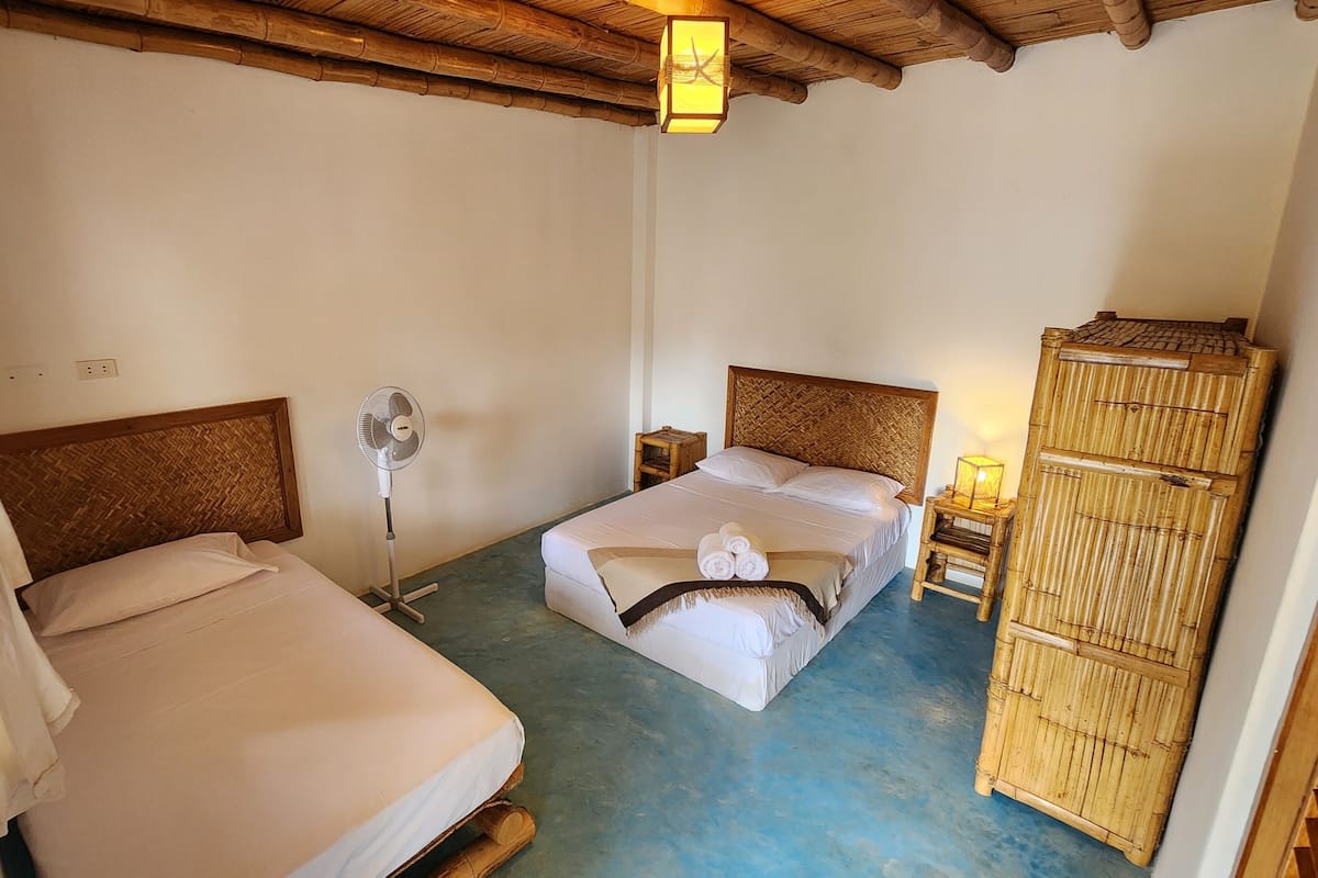 Comfort Triple Room, Balcony, Courtyard View