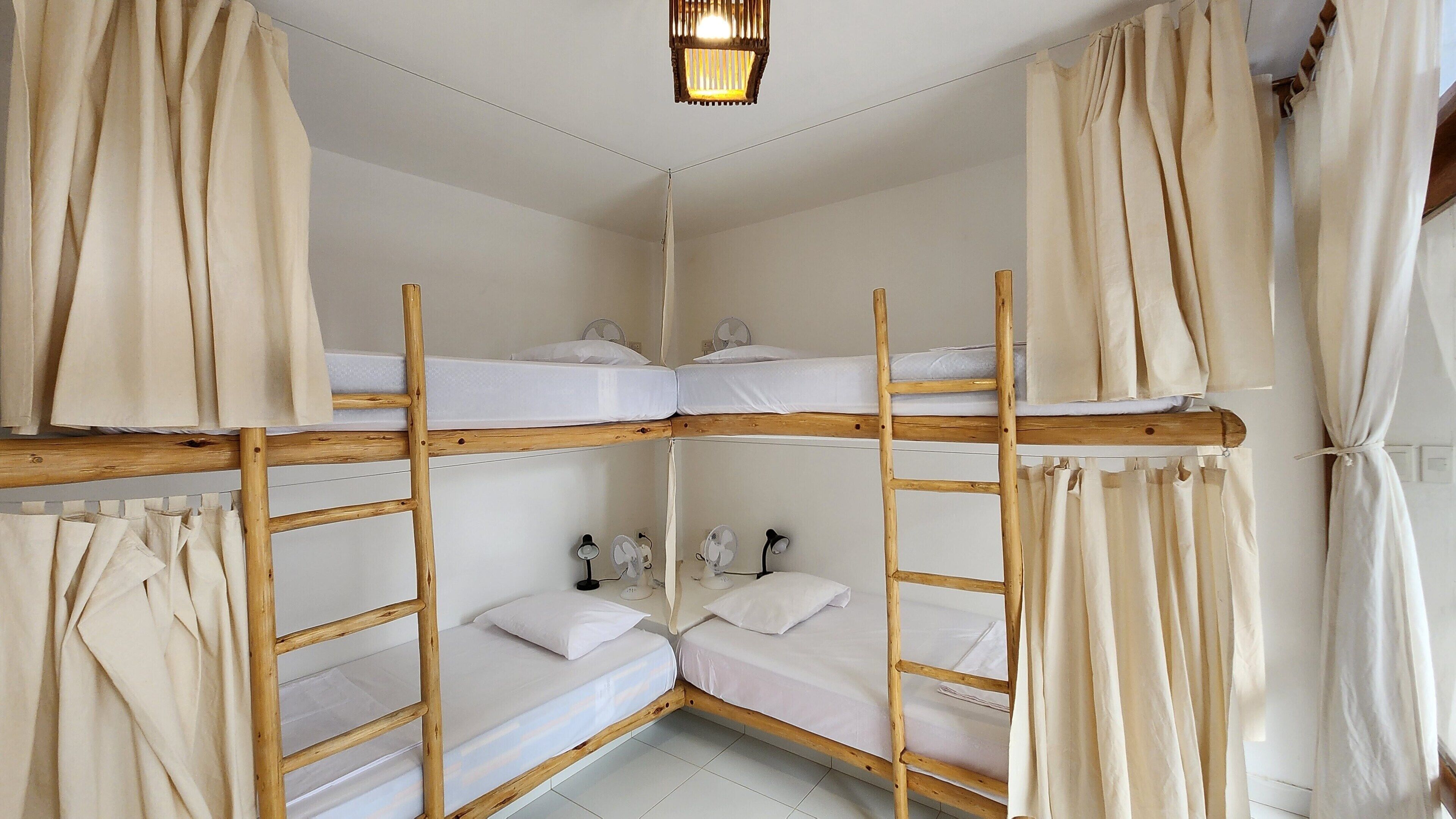 Classic Shared Dormitory, Patio, Courtyard View