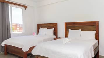 2 slaapkamers, een strijkplank/strijkijzer, wifi, beddengoed