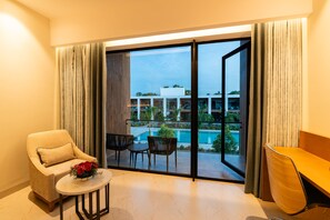 Poolview Bliss | View from room - The Shore Trishvam (Puducherry)