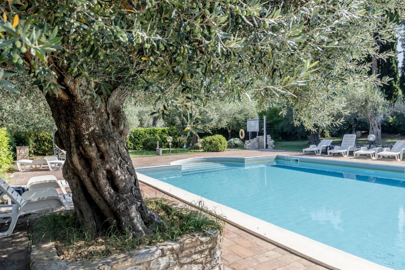 Una piscina climatizada