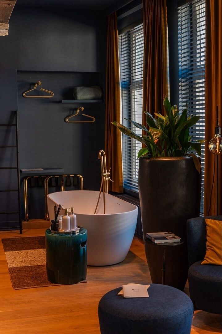 Habitación doble Deluxe | Wifi gratis y ropa de cama 