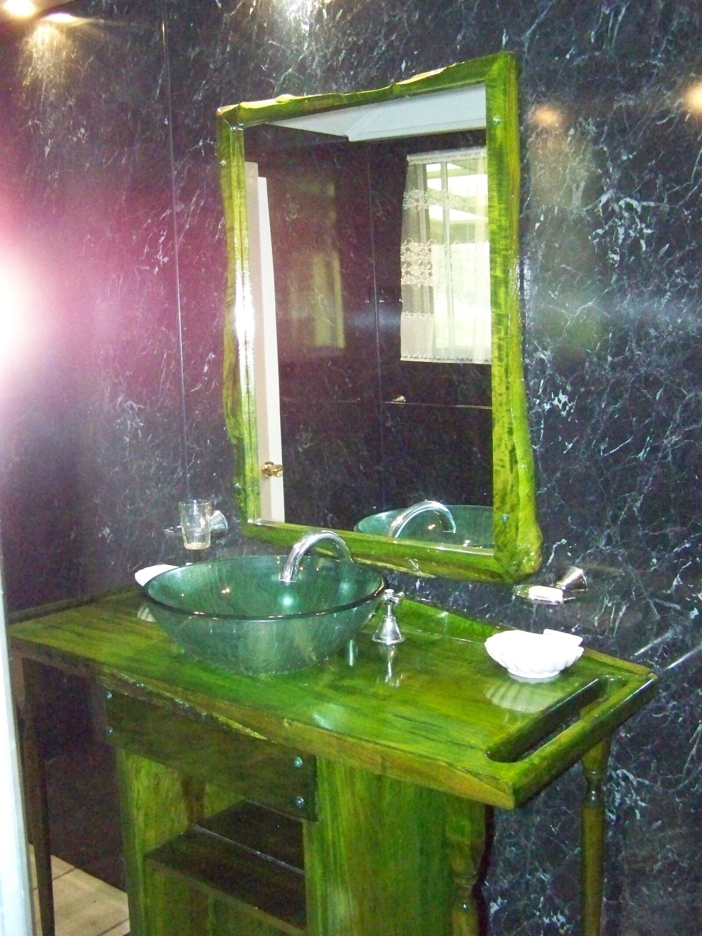 Towels, soap, toilet paper