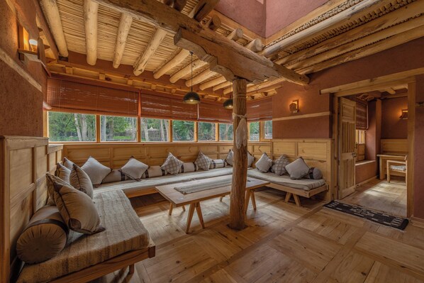 Executive-huvila, 2 makuuhuonetta, näköala puutarhaan | Näkymä puutarhaan