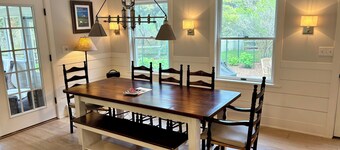 Beautiful home with oversized pool and hot tub, spacious yard, walk to beach