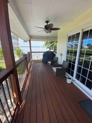 House, 2 Bedrooms, Smoking, Private Pool | Terrace/patio - Waterfront Key West Style Home (Ellenton)