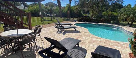 Hus - 2 soveværelser - ryger - privat pool | Pool | Udendørs pool